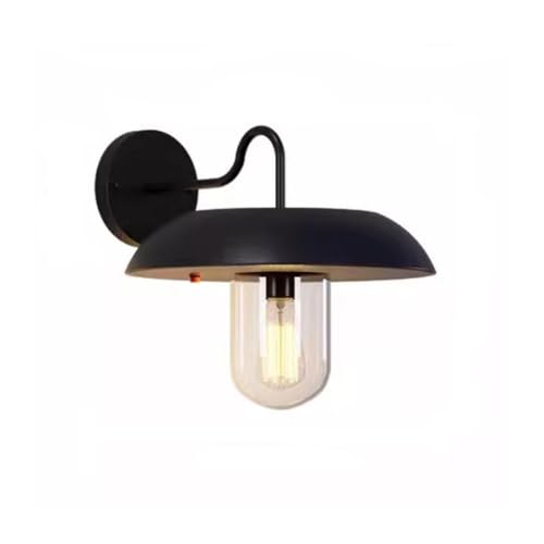 Lampe de jardin extérieure étanche et applique murale industrielle pour porche de villa