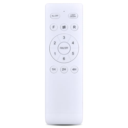 Snrigw Replacement Remote Control for Fanbulous SHIHOT LEDIARY (16"/23") Ceiling Fan Compatible with F-HL52BK-1D03 F-LY46BK-1X01 F-SN56XX-1X0X F-TY52BK-1D01 with Light ON/Off