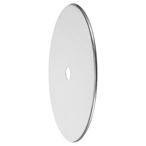 OFFIGAM Anillo Adaptador para Placa de Inducción de 285 CM Anillo Difusor de Calor de Acero Inoxidable Tapa Hundida Antidesbordamiento para Cocina Eléctrica y Vitrocerámica Accesorio