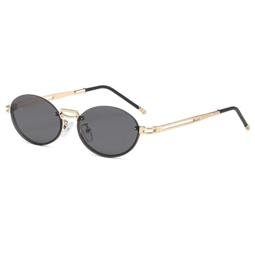 Lunettes de soleil rondes sans monture pour vos sorties d'été et festivals rétro