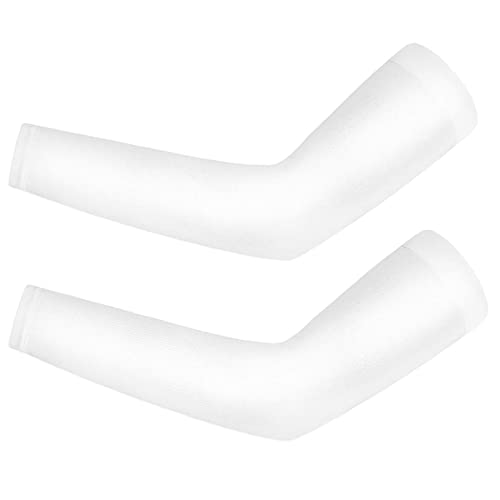 Geruwam Manchettes pour Hommes | Manches de Protection UV pour Couvrir Les Bras pour Hommes | Manchon de Refroidissement à Compression Sportive pour Hommes et Femmes
