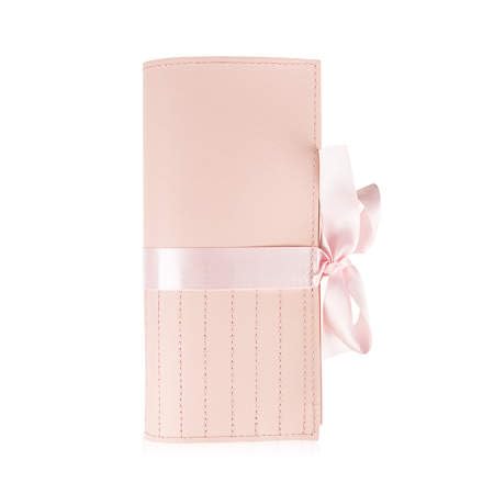 Miniatura 3 de HIS J - Juego de brochas de maquillaje, 11 piezas, contorno de polvo, sombras de ojos, rubor y brochas de maquillaje con estuche rosa