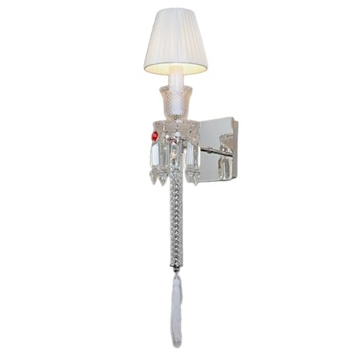 Éclairage LED rétro avec applique murale cristal salon - 2