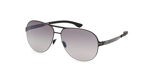 IC! BERLIN lunettes, modèle IC0010, couleur shiny gunmetal