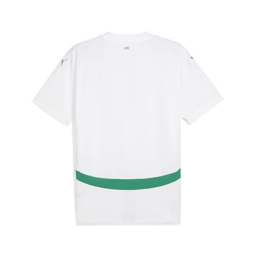 PUMA Mens Fsf Home Crew Neck Short Sleeve Jersey Casual - White - Size M2