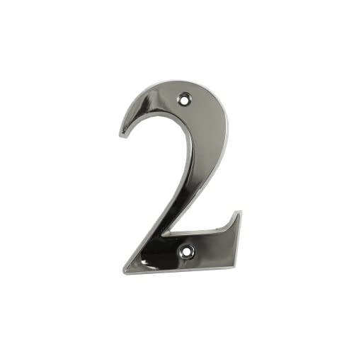 UAP Numéros de maison – Chiffres de porte de 7,6 cm à vis pour porte d'entrée, numéro d'adresse à visser pour portes et portails, police de lettres...