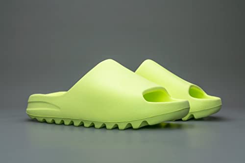 adidas Mens Yeezy Slide HQ6447 Glow Green 2022 - Size 84