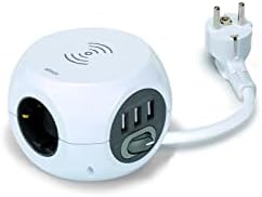 SIMON COMBIBALL - Base de Enchufe Múltiple, Regleta de Enchufes con USB ...