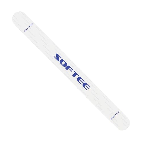 Transparent And Blue Softee Padel Racket Protector