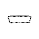 Pour Toyota Pour Supra GR A90 2019-2023, garniture de commutateur de phare en fibre de carbone souple, cadre, accessoires intérieurs
