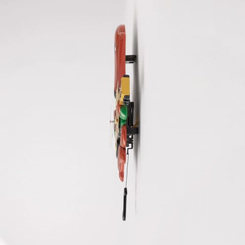 Reloj de pared péndulo Enesco con diseño perro y guitarra miniatura 3