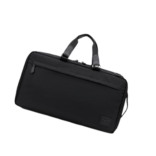 JunZheHub プロフルート専用ケース - 高級な木製収納ボックス, 黒