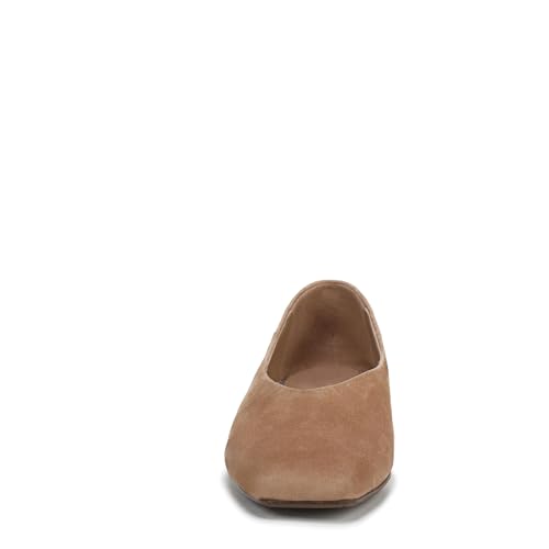 Square Toe Ballet Flats for Women Low Chunky Block Heel Slip On Comfortable Casual Dress Flat Ballerina Shoes3