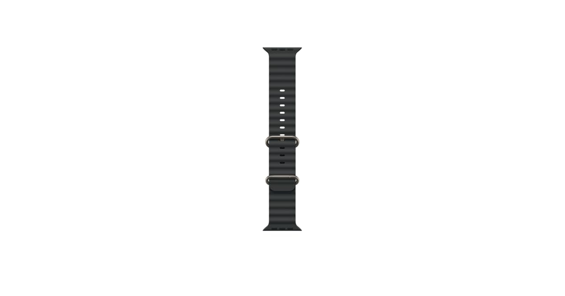【新品】純正 49mm オーシャンバンド・ブラック（ブラックチタニウム）① Apple Watch Ultra 2 (GPS + Cellularモ‍デ‍ル) - 49mmブラック