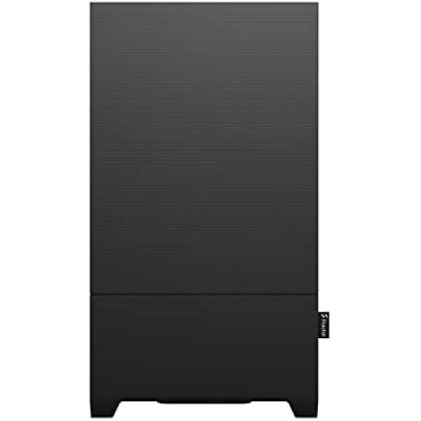 Fractal Design Pop Mini Silent Black - lite - битумные боковые панели и шумопоглощающая пена - три вентилятора Aspect 12 12 в комплекте - бесшумный корпус для ПК MATX