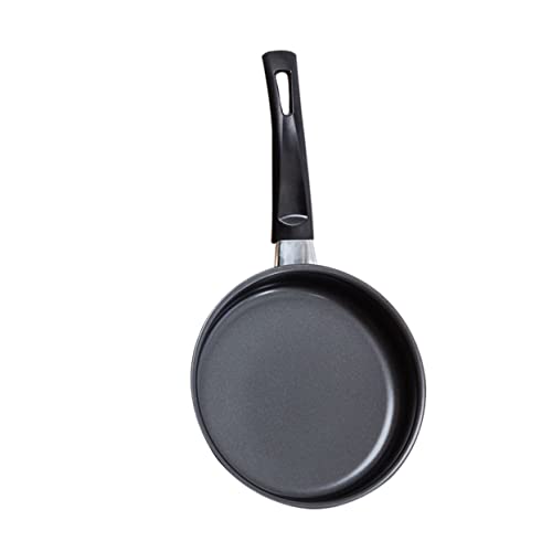 Gatuida Sartén Pequeña Antiadherente para Cocina Inducción y Gas Mini Plancha de Hierro Resistente con Mango Seguro para Uso Doméstico