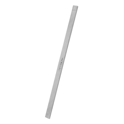 White Steel Knife Flat Stock for Hobbyist Flat Stock for DIY Making Flat Bar Stock for Craft Knife Making Craft Stock for Knife Making Knife Steel Strip Silver Hss High Speed Steel CIYODO