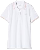 [lotto(ロット)]シャツ LOTTO L54613 L73 POLO ポロシャツ ボタンスリット 半袖 レディース 1RC-BRILLIANT WHITE/PINK SALT 日本 S (日本サイズS相当) [並行輸入品]