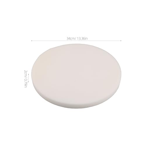Cojín de espuma redondo de 34 cm para sillas y sofás, relleno cómodo (pack de 4) 3
