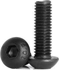 M8 X 16mm (1.6 cm) length full thread button head allen drive socket head screws - 2 Nos-picture-16