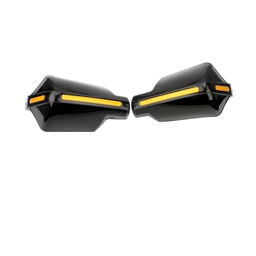 Protège-mains moto bouclier de protection rigide finition mate