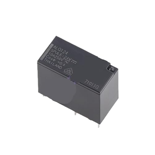 Relé ALQ124 24V 5 pines recambio para JQ1P-24V-F de 10A en placas electrónicas de control