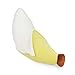 Balvi Cojín Fluffy Banana Color Amarillo En Forma de plátano Poliéster