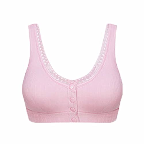 RFFLUX Soutien-gorge de sport en dentelle avec coussinets amovibles - Coupe naturelle - Respirant et extensible - Fermeture avant Cover