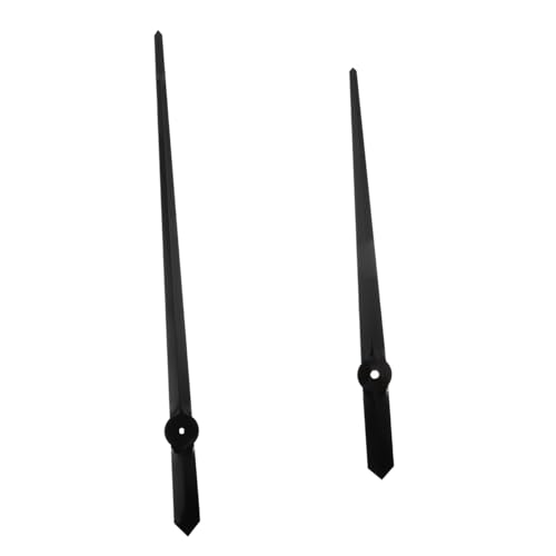 Zerodeko Väggklocka Visare Set Robusta Kvarts Klockdelar Kort Glansplätering För Klocktillverkning Reparation