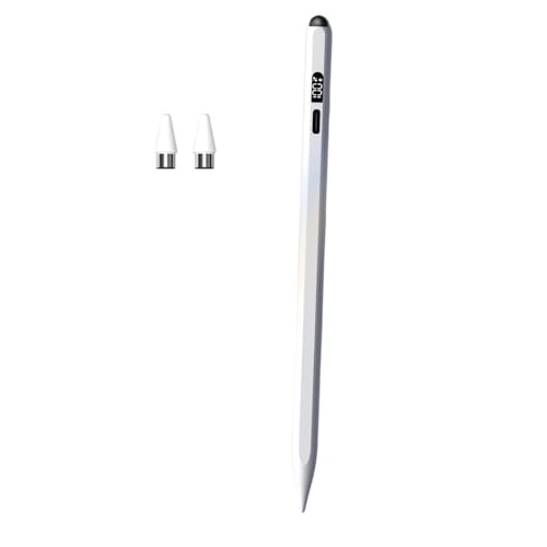 FOR iPad mini (��7����) �Ή� �^�b�`�y�� ���C�z�� iPad pencil�݊��X�^�C���X�y�� �������x 0�x�� USB-C�[�d (�z���C�g)