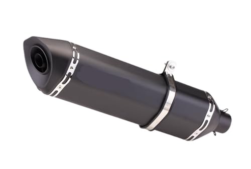 Silencieux d'échappement universel moto 570mm noir pour Tmax 530 GSX1300R