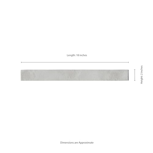 MSI Flamenco 2in. x 18in. Princess White Glossy Porcelain Brick Tile by MSI - Used condition - Image 5
