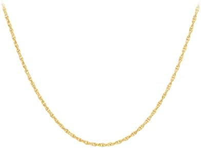 Carissima Gold Collana Prince of Wales in Oro Giallo 18ct (750) – Unisex – 46cm Carissima Gold Collana Prince of Wales in Oro Giallo 18ct (750) – Unisex – 46cm