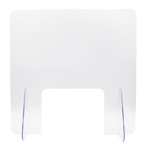 SEWACC Protective Shield Panel Transparent Divider Board for Table Easy Installation for Offices Restaurants and Classrooms