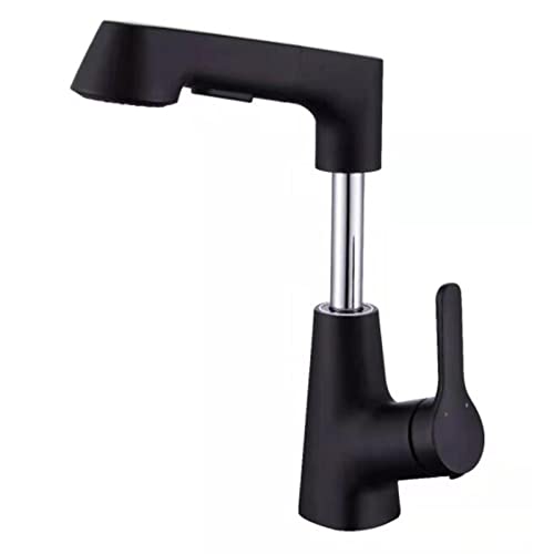 Robinet de lavabo avec douchette pour se laver les cheveux, mitigeur de salle de bains