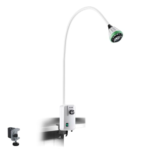 Lampe d'examen de chirurgie ORL médicale LED 9W flexible sur pince