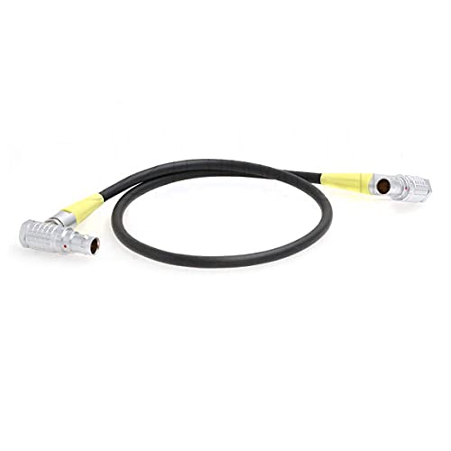 SZRMCC Right Angle 1B 7 Pin Male to Right Angle 1B 7 Pin Digital Lens Motor Cable for Preston MDR Bartech Heden to FIZ