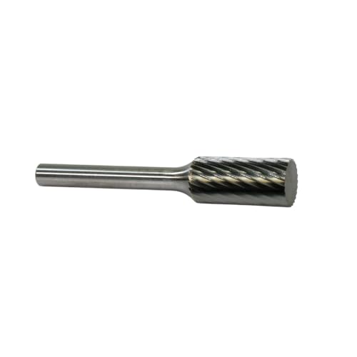 Fresa Cilíndrica de Carburo Sólido SA-43L2, Corte Simple, 1/8" miniatura 3