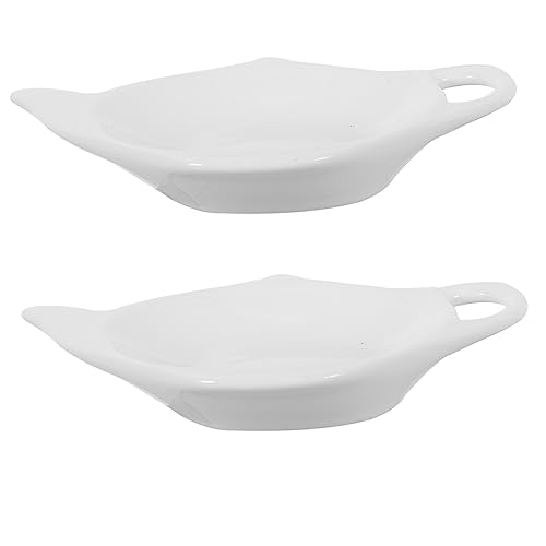 HIAKDOFT Piattino in Vetro Trasparente Rotondo Sottotazza