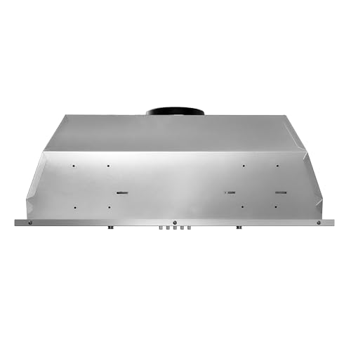 30 in. Lumin Collection 380 CFM Ducted Insert Range Hood, LED, Stainless