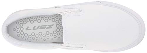 Lugz Women's Clipper Sneaker, White, 9 M Us #TOP4