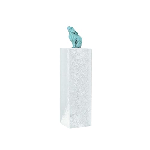 StarK Dekosäule Iced Arcylglass, Blumenständer (L = 30x30x90cm Hoch)...