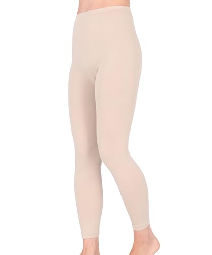 [ウイング/ワコール] あったかインナー オーガニックコットン混 やわらかくやさしい肌ざわり 【綿の贅沢オーガニック】 綿混 ボトム 足首丈 秋 冬 ER4831 BE Mのサムネイル