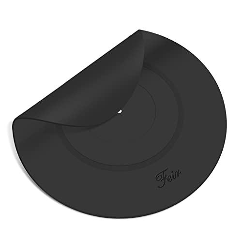 Platine Plateau Tapis en Caoutchouc Noir Coque en Silicone Motif pour Universel pour Tous Les lecteurs LP Disque Vinyle - Les Beatles, Paul McCartney, John Lennon, RIngo Starr, George Harrison Platine Plateau Tapis en Caoutchouc Noir Coque en Silicone Motif pour Universel pour Tous Les lecteurs LP Disque Vinyle – Image 3