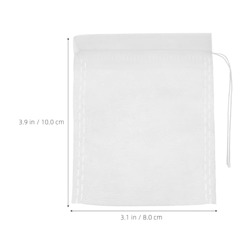 Bolsitas reutilizables de muselina con cordón para especias y té miniatura 2