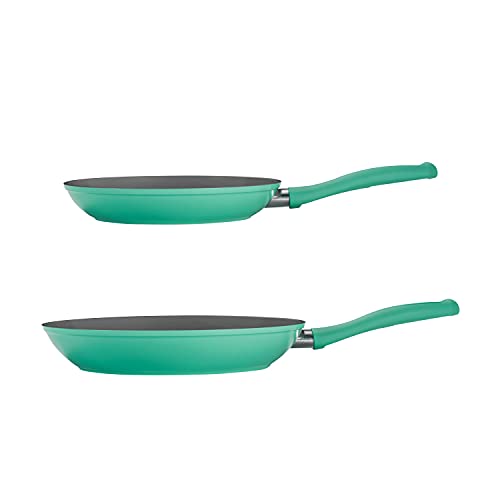 Image of Tramontina Saute Pan 2pk 10 inch & 12 inch (Teal), 80110 /040DS