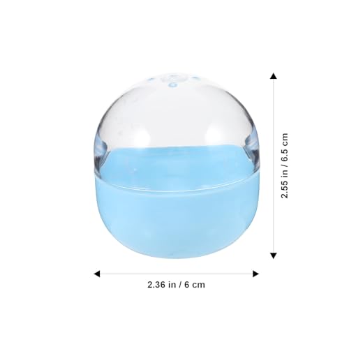 Boules en plastique transparentes vides à remplir facilement