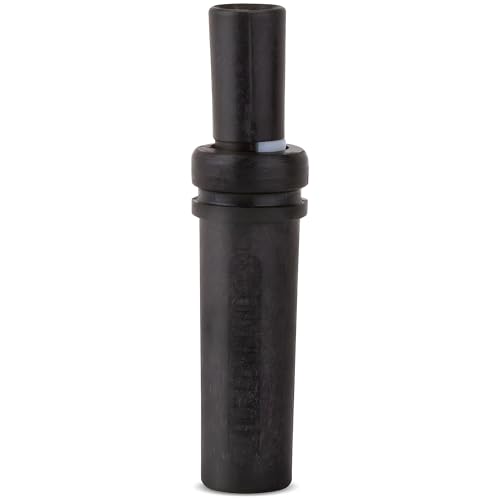 Duck Commander Ole Raspy Duck Call- Mallard Hen, Easy to Blow Low & Raspy Sounds, Hunting Waterfowl Lanyard Accessories, Black
