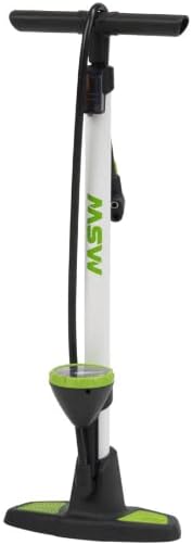 MSW FLP-100 Airlift Floor Pump | Presta and Schrader Valves | 150 psi