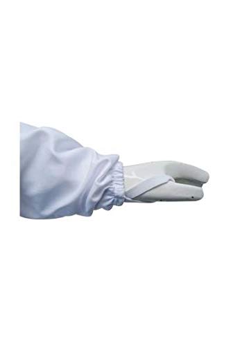 Combinaison apiculaire ventilée avec voile de clôture blanc taille X-Large
